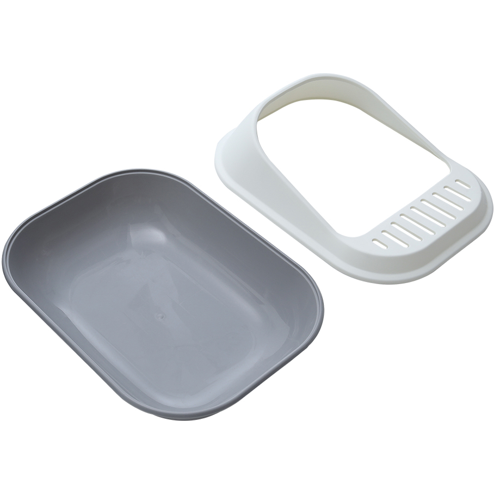 H&O Direct PP Open Anti Splash Cat Litter Box Image 3