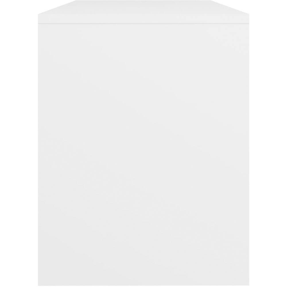 vidaXL White Engineered Wood Dressing Stool Image 3
