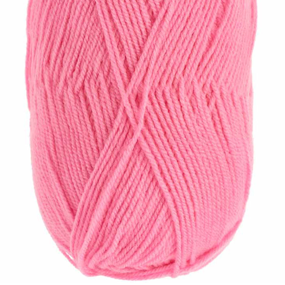 Wilko Double Knit Yarn Candy Pink 100g Image 3
