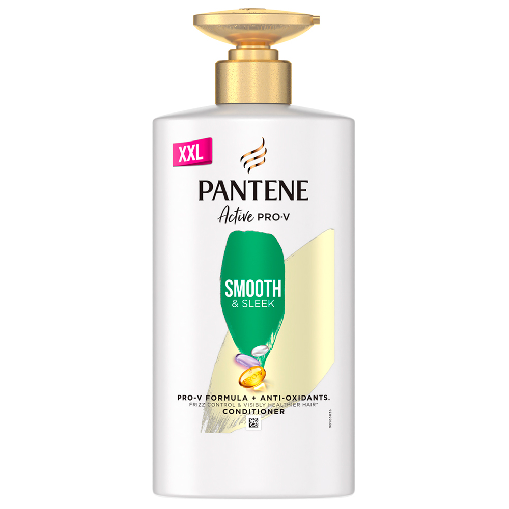 Pantene ProV Smooth and Sleek Hair Conditioner 490ml Image 1