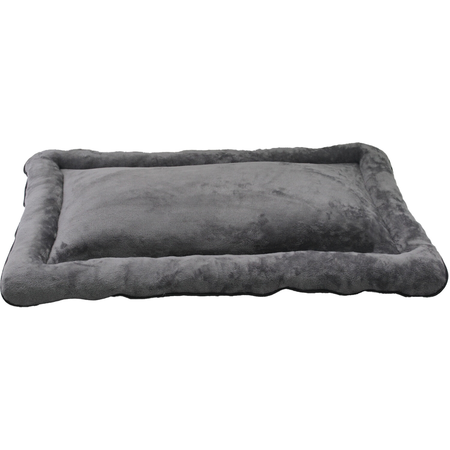 Memory Foam Crate Mat Large - Grey Image 1