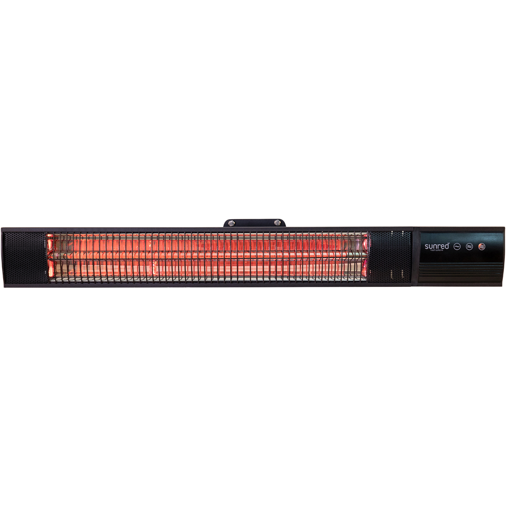 Sunred Dark Black Wall Patio Heater 2500W Image 1