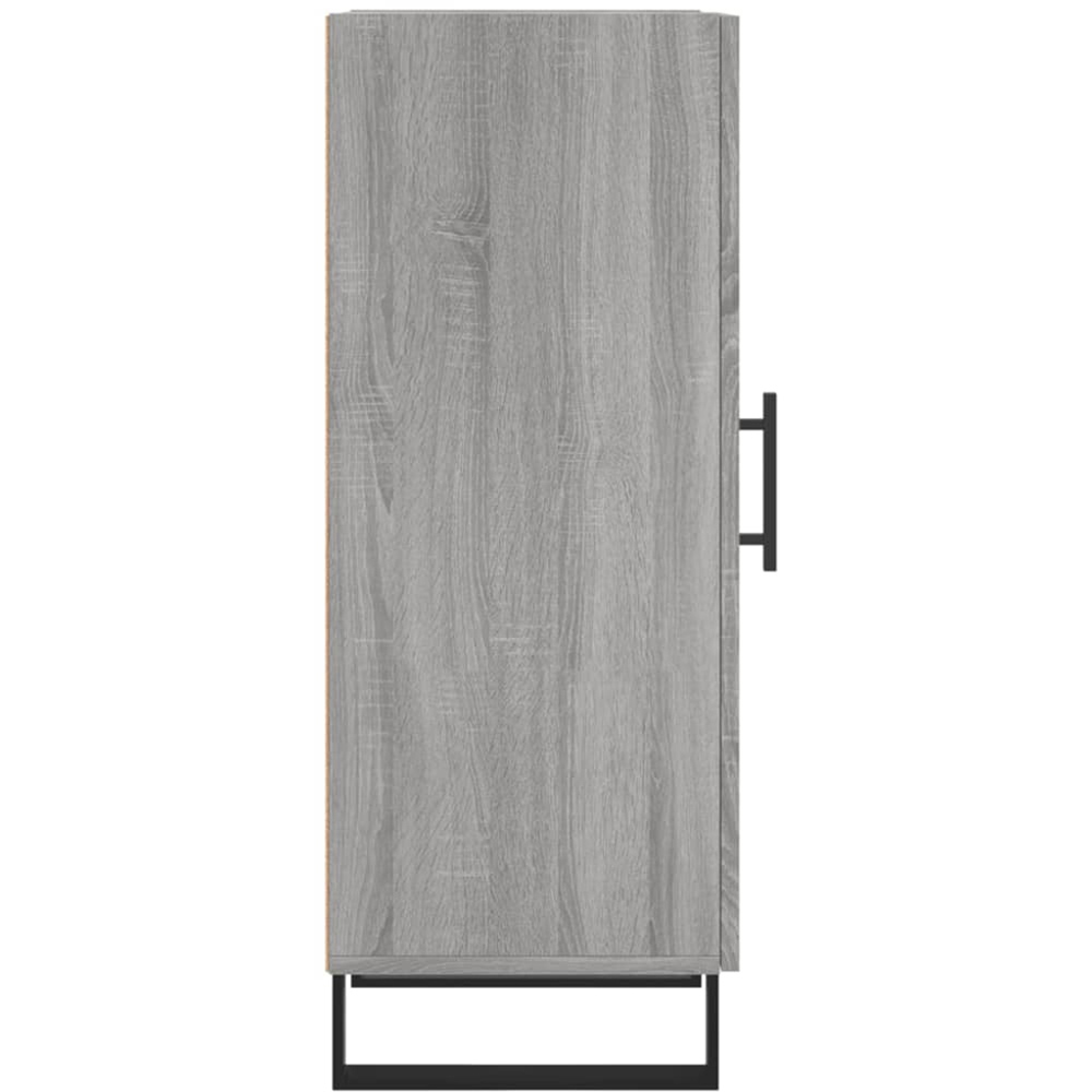 vidaXL Single Door Grey Sonoma Sideboard Image 7