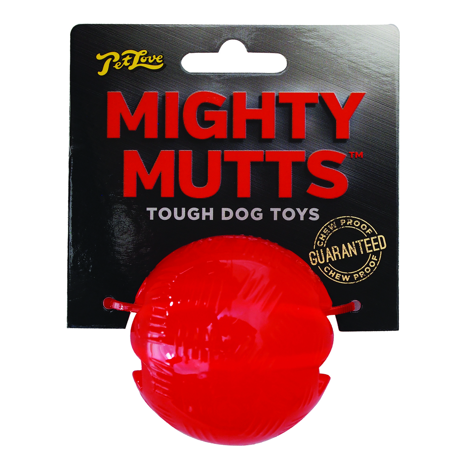 Mighty Mutts Rubber Ball - Small Image