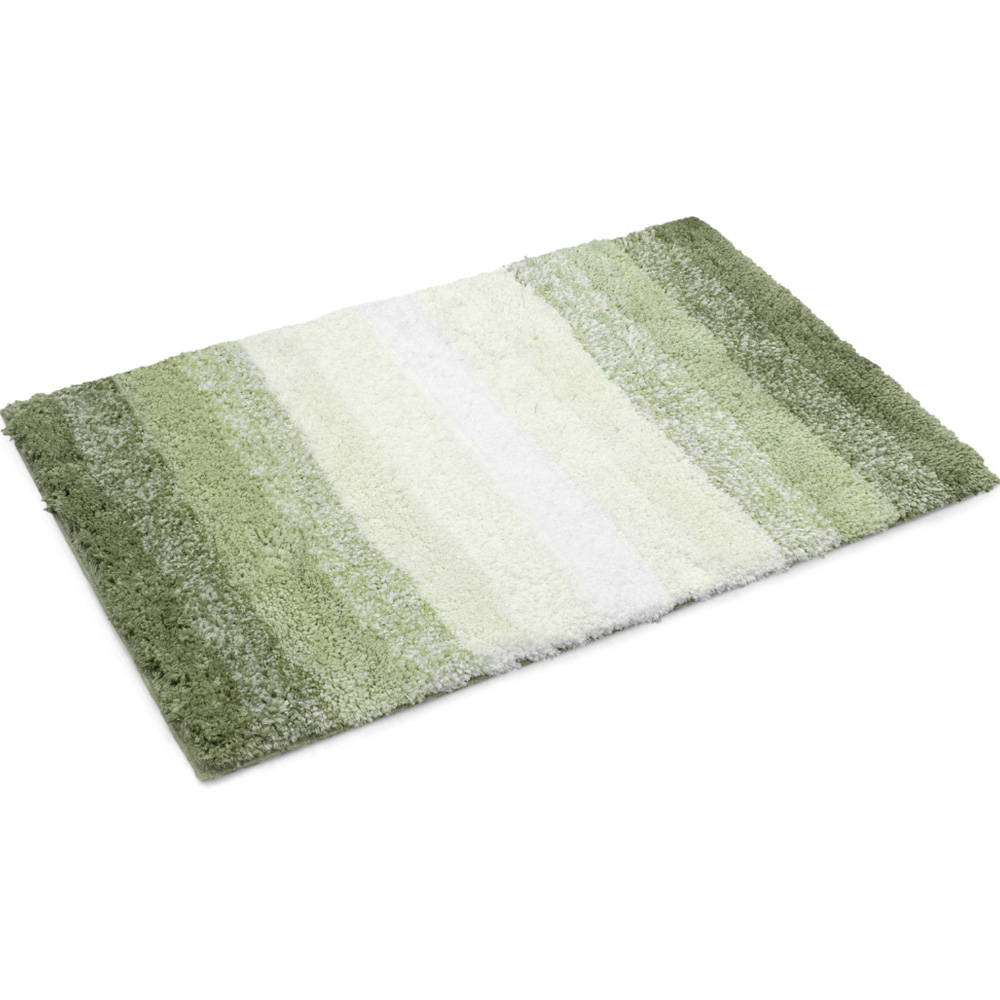 Mayfair Superstripe Sage Bath Mat Set Image 4