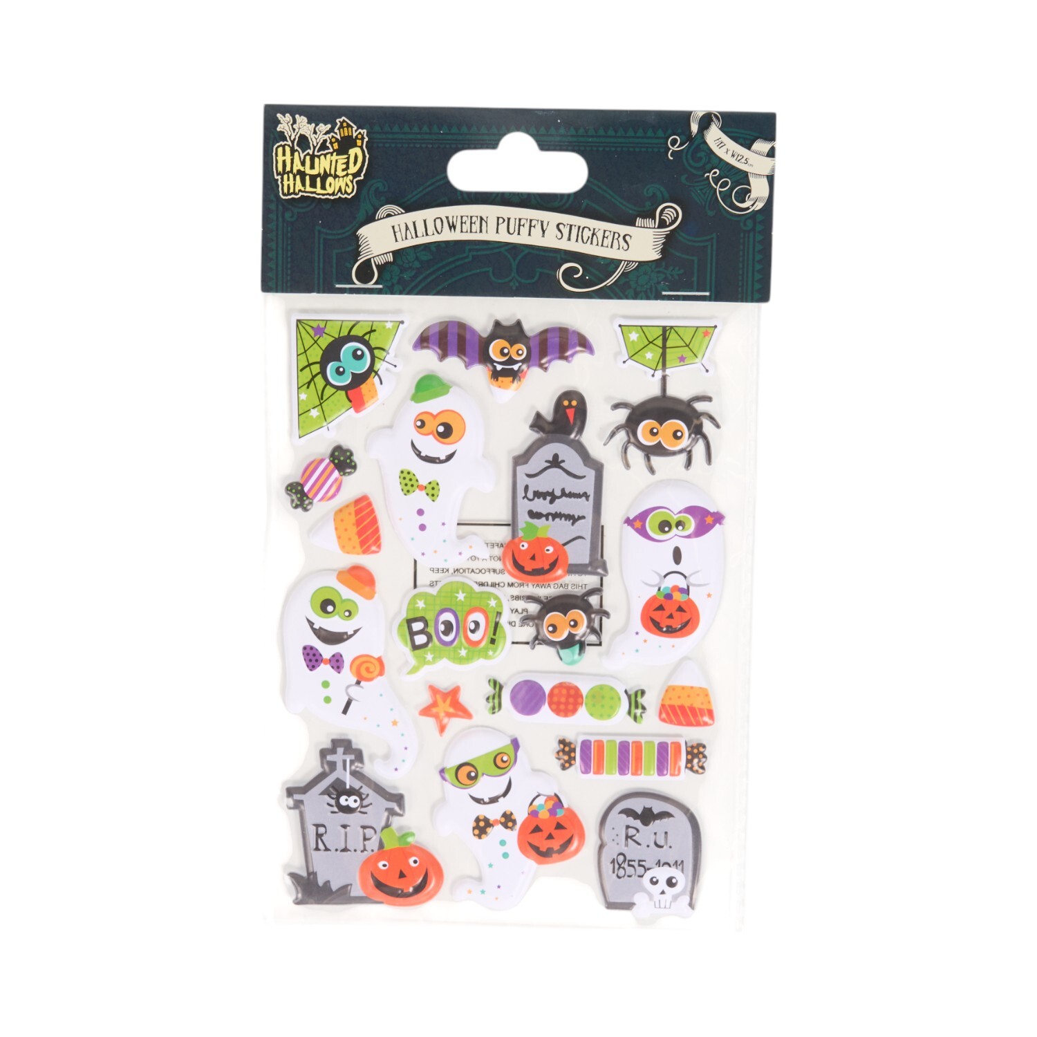 Halloween Puffy Stickers Image 2