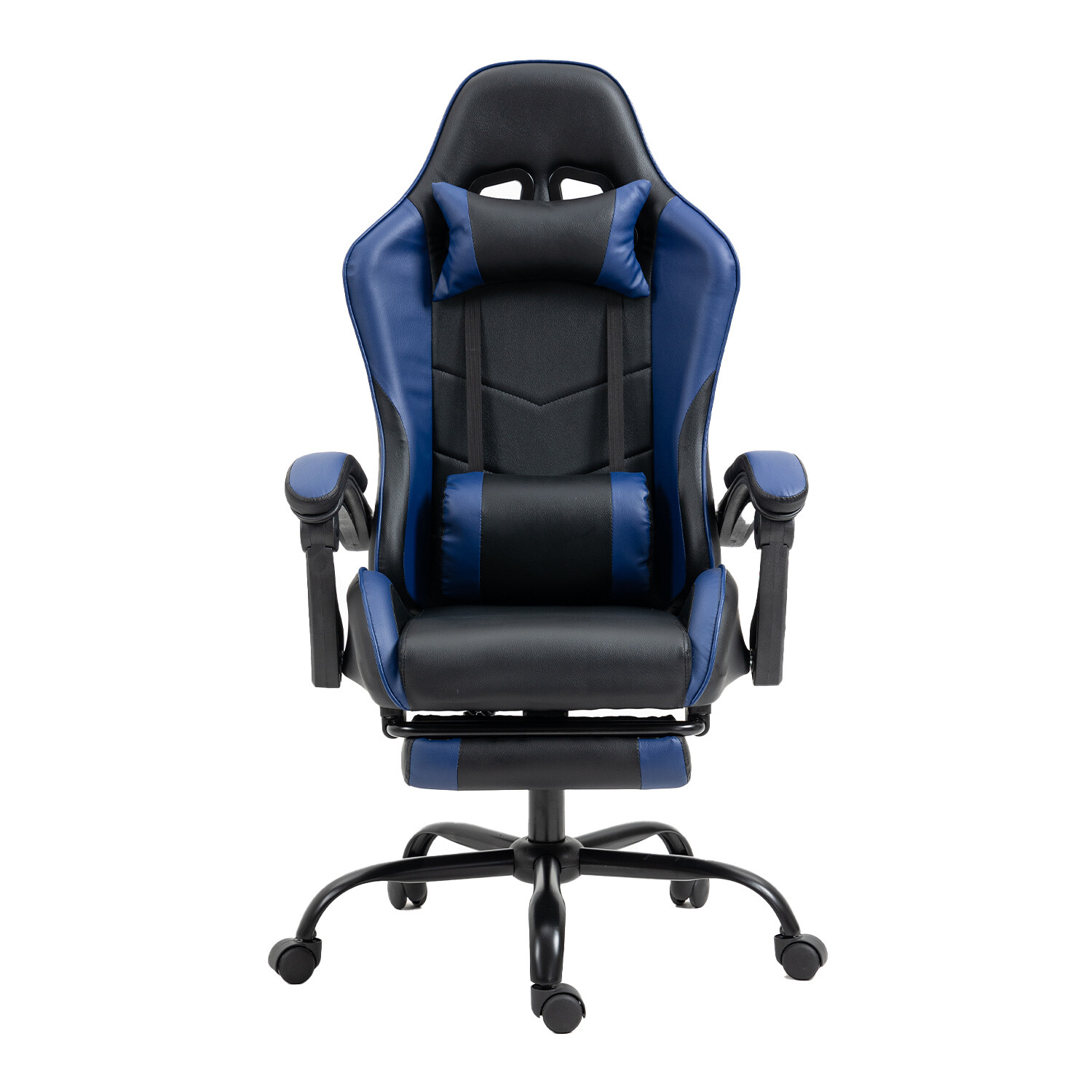 Galaxy Blue PU Swivel Gaming Chair Image 2