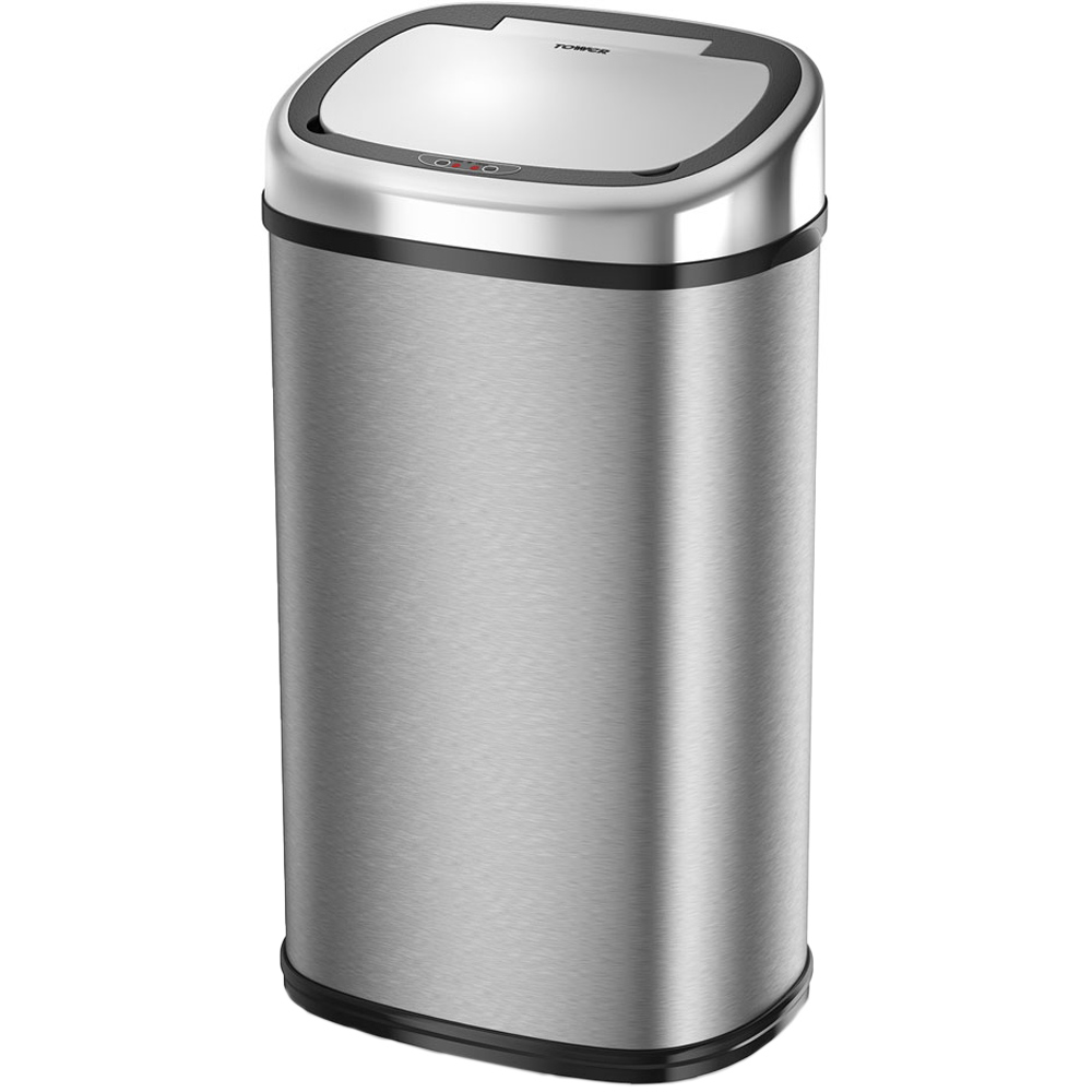 Tower Steel Square Sensor Bin 58L Image 1