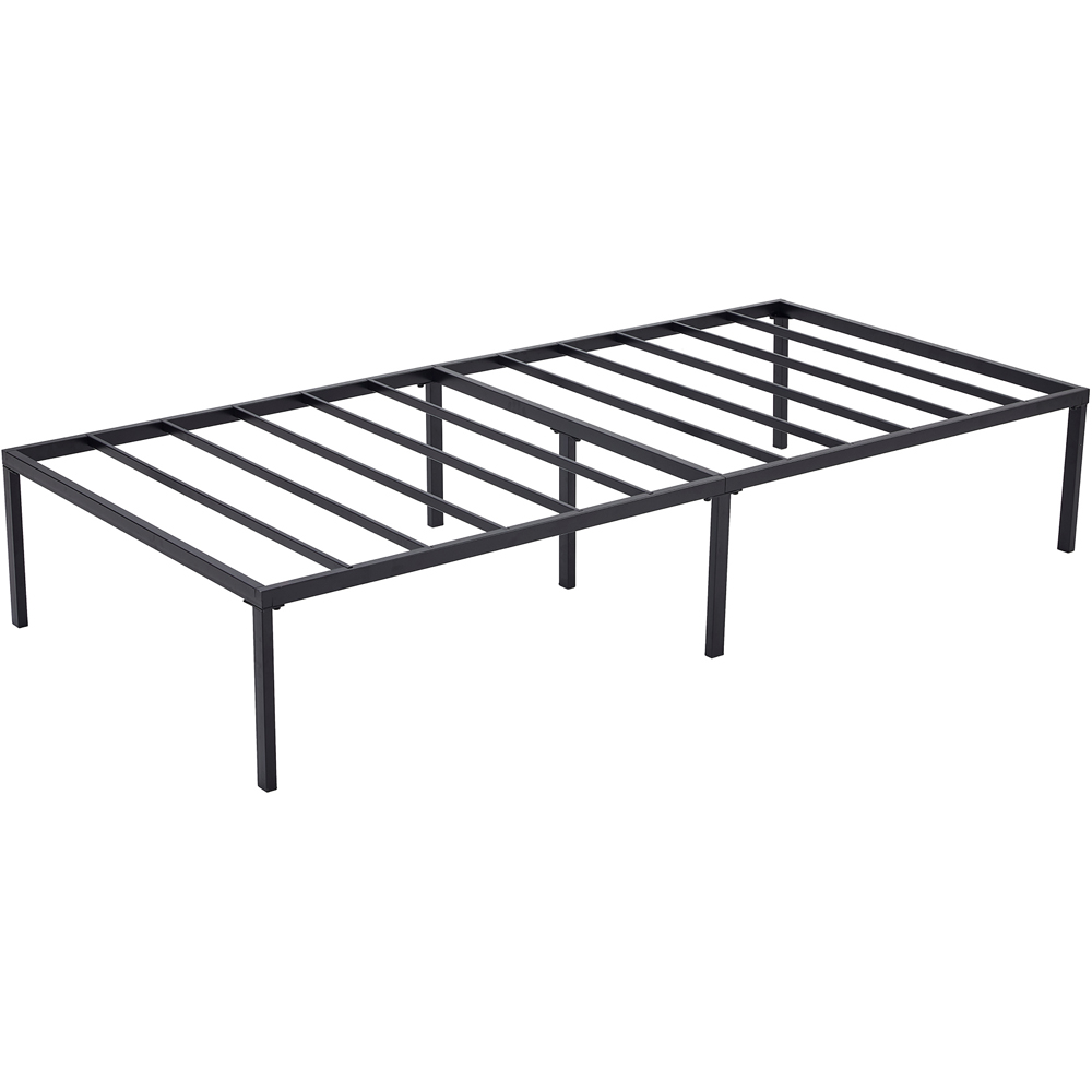 Brooklyn Florence Single Black Metal Bed Frame Image 2