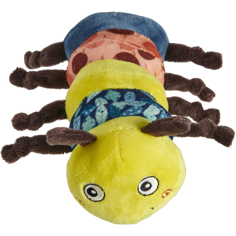 Wilko Squeaky Caterpillar Dog Toy Image 3