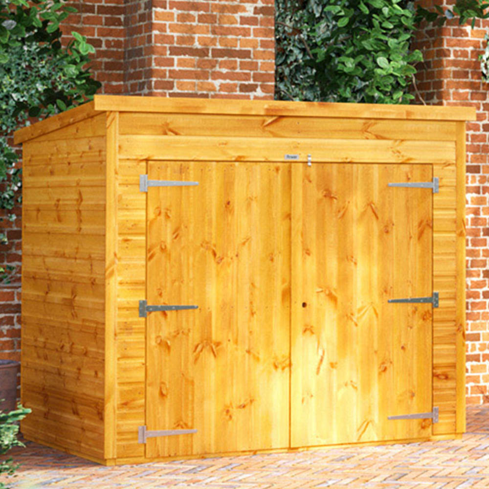 Power Sheds 6 x 4ft Pent Bike Shed Image 2