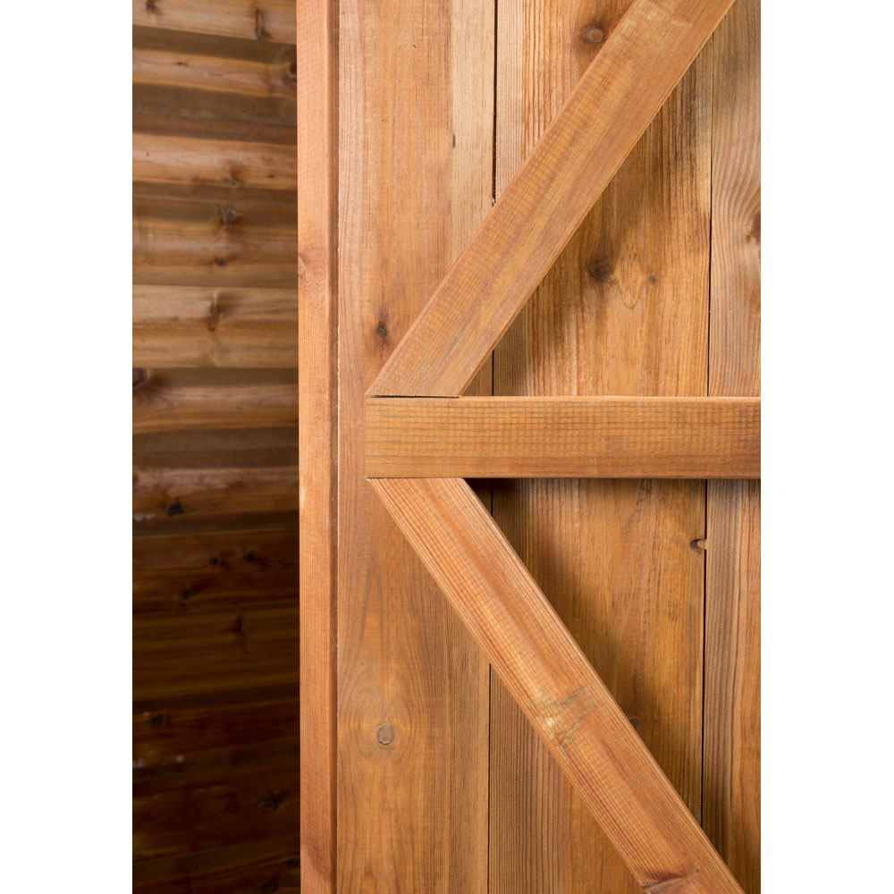 Empire Sheds 20 x 4ft Double Door Tongue and Groove Wooden Pent Garden Shed Image 4