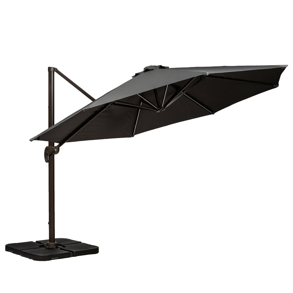 Royalcraft LED Cantilever Overhanging Parasol 3.5m Image 1