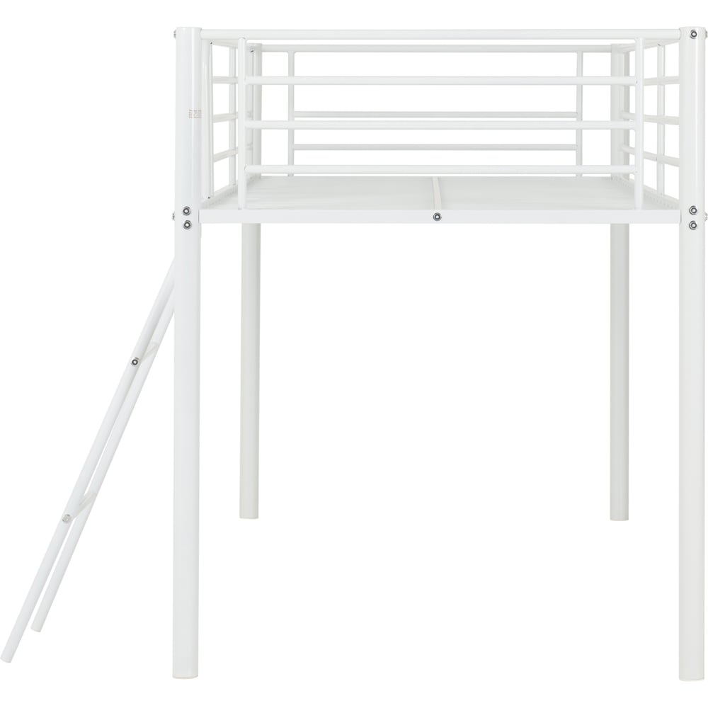 Seconique Kora Single White Mid Sleeper Bed Image 5