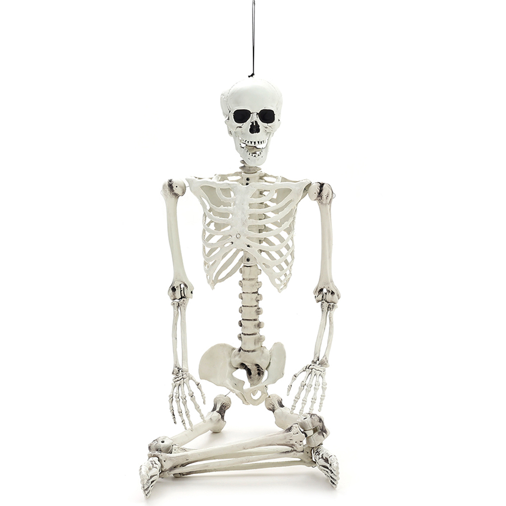 Living and Home Halloween Poseable Human Skeleton 170cm Image 3
