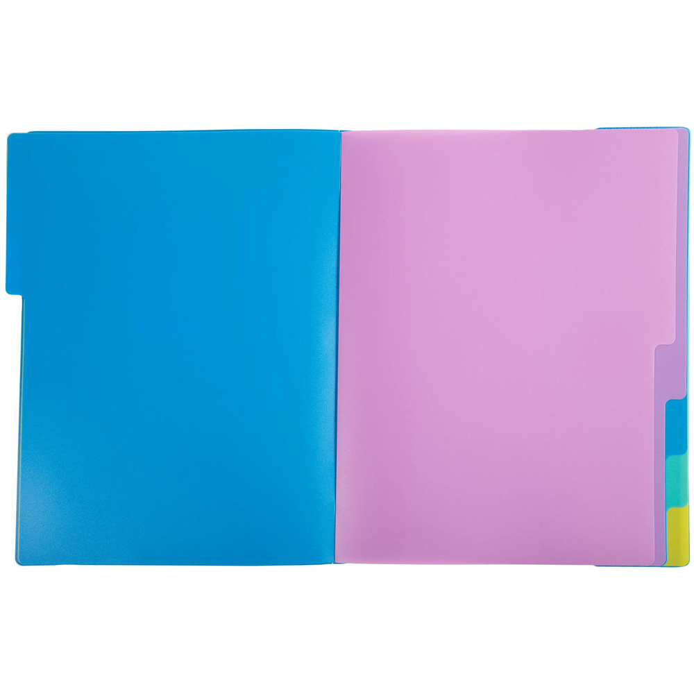 Exacompta A4 Multicolour PP 3 Recycled Multipart File 8 Pack Image 5