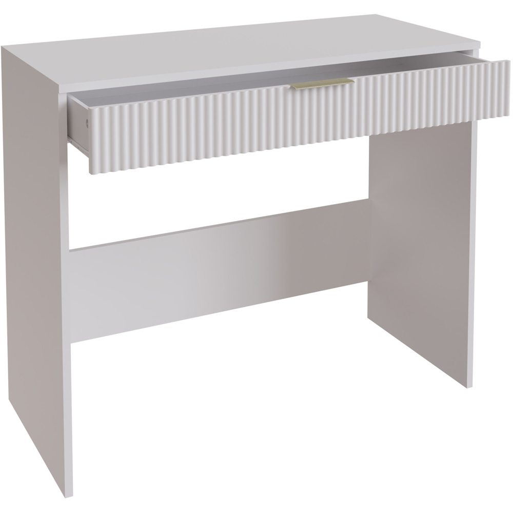 GFW Rankin Single Drawer White Dressing Table Image 5
