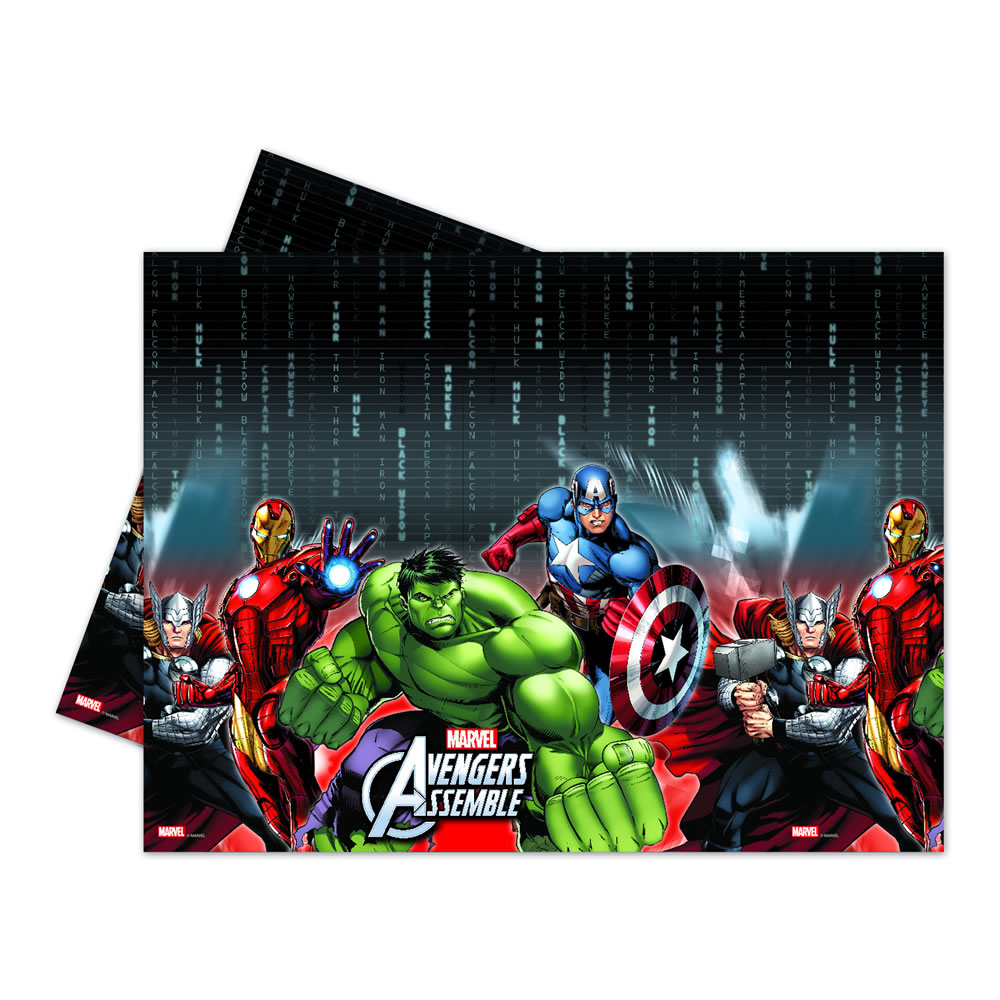 Avengers Plastic Table Cover Image