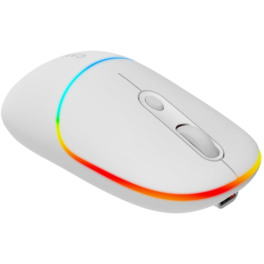 Canyon MW-22 2-in-1 Snow White Wireless Mouse Image 1