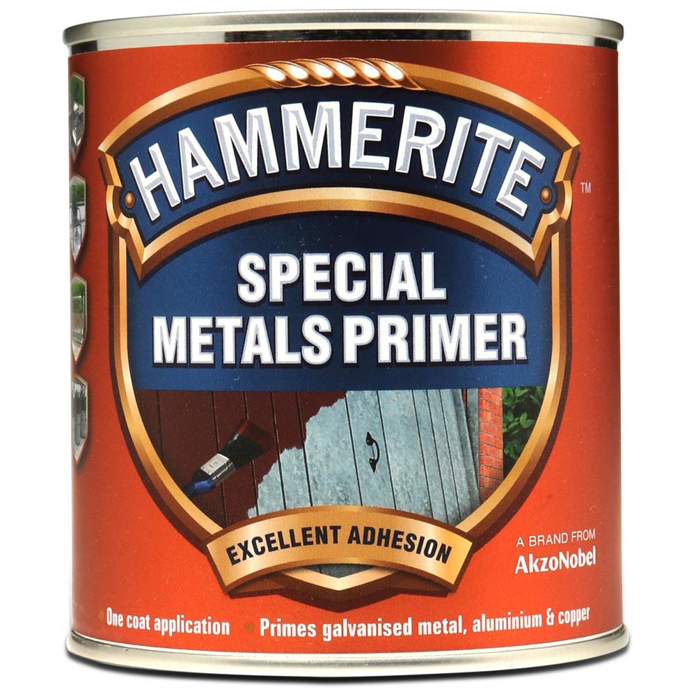 Hammerite Direct to Rust Red Primer Metal Paint 500ml Image 2