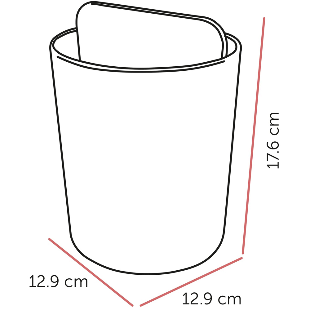 ReBorn Dark Grey Plastic Utensil Holder Image 9