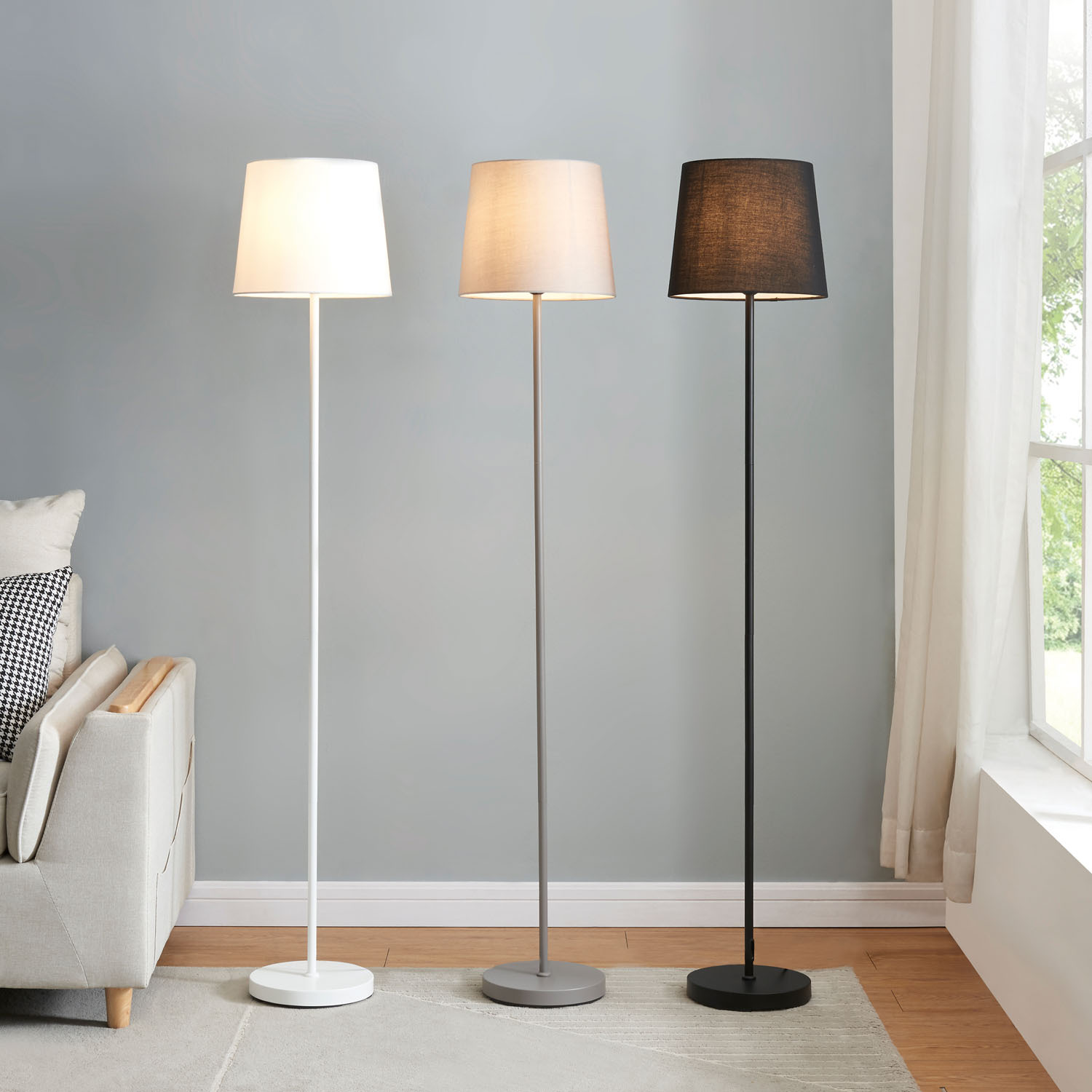 Single Frankie Floor Lamp in Assorted styles Image 3