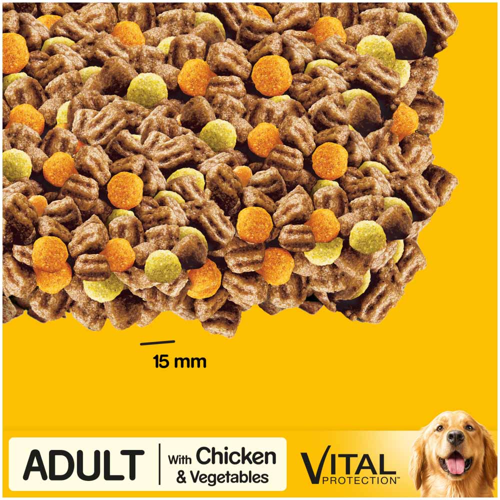 Pedigree Chicken and Veg Dry Dog Food 2.6kg Image 7