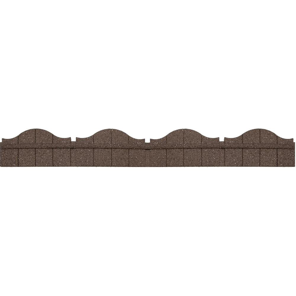 Garden Gear 15 x 120cm Earth Ultra Curve Carolina Garden Border Edging Image 1