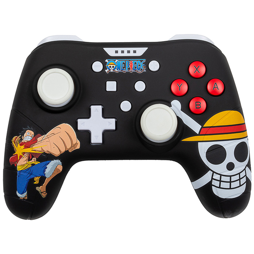 One Piece Black Wired Nintendo Switch Controller Image 1