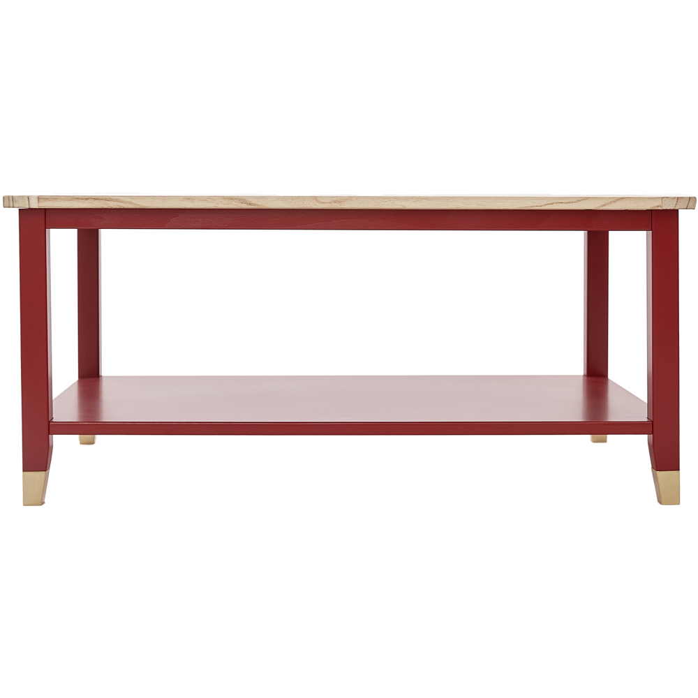 Palazzi Red Natural Coffee Table Image 3