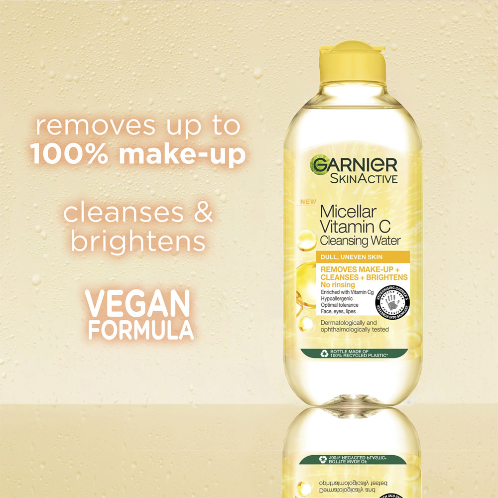 Garnier Skin Active Vitamin C Micellar Cleansing Water 700ml Image 3