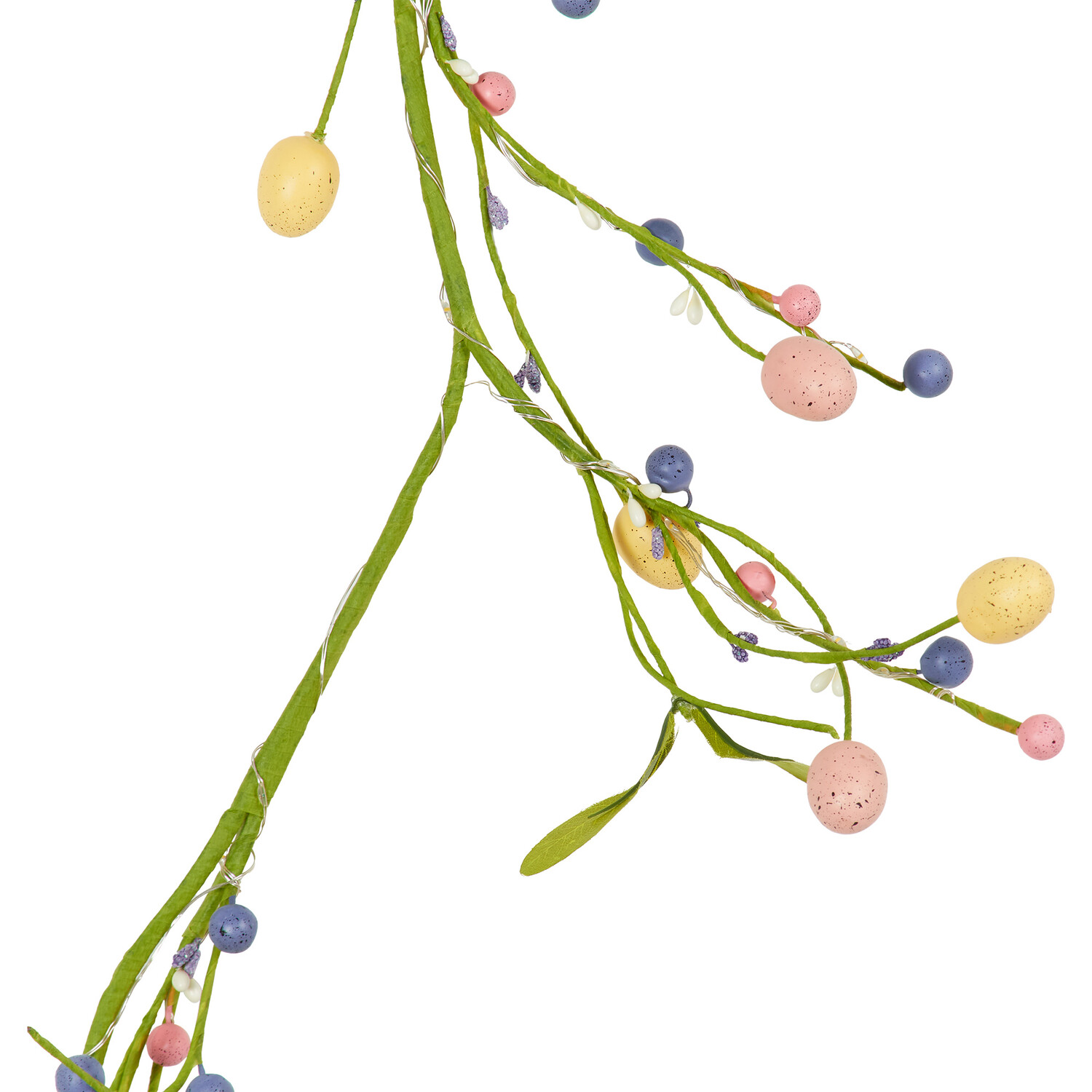 Easter Pink and Yellow LED Garland Image 2
