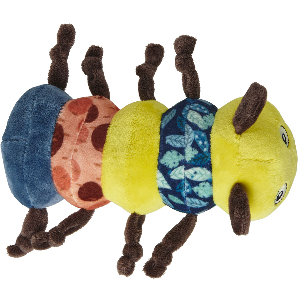 Wilko Squeaky Caterpillar Dog Toy Image 6