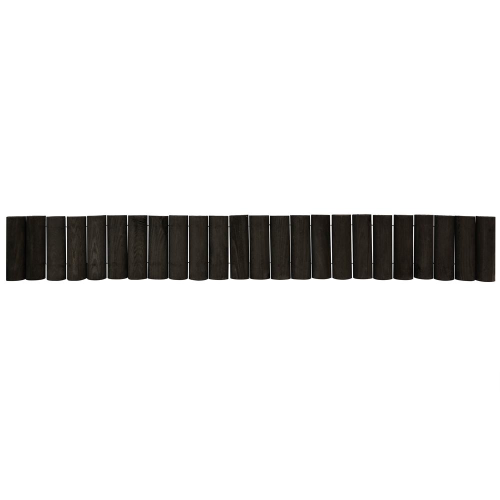Rowlinson 6 inch Charcoal Grey Log Roll 2 Pack Image 3