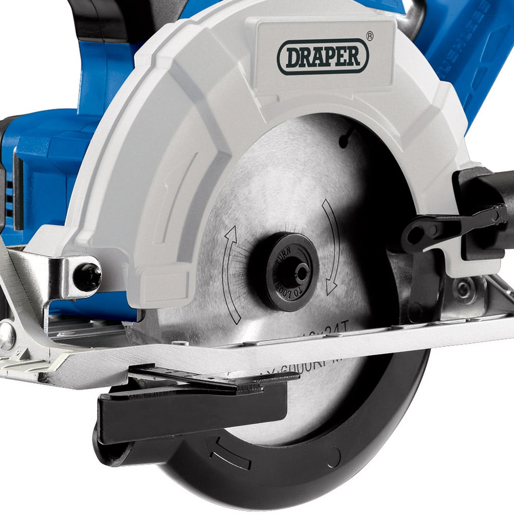 Draper D20 20V Cordless Circular Saw Bare Unit Image 3