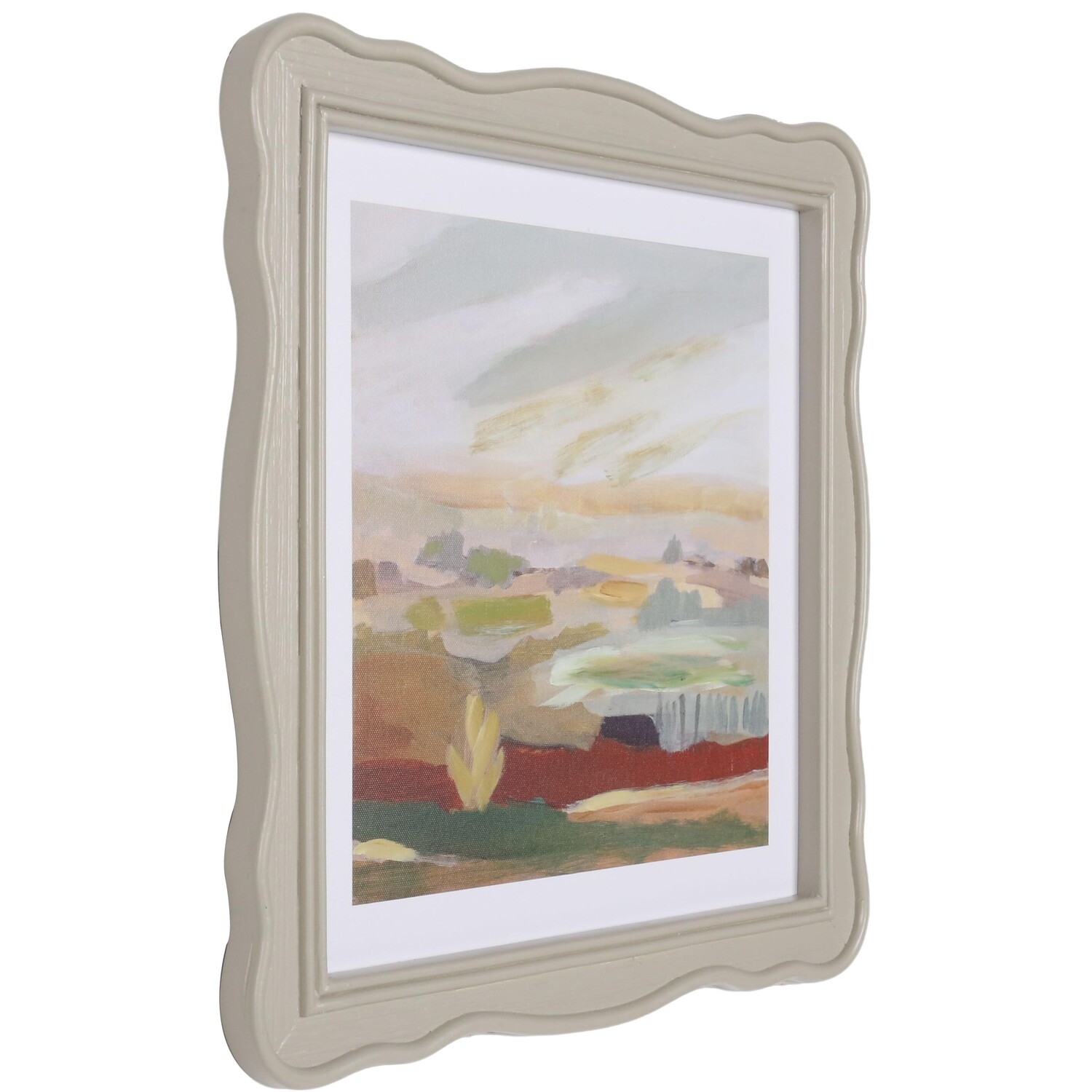Pastel Landscape Framed Art Image 8