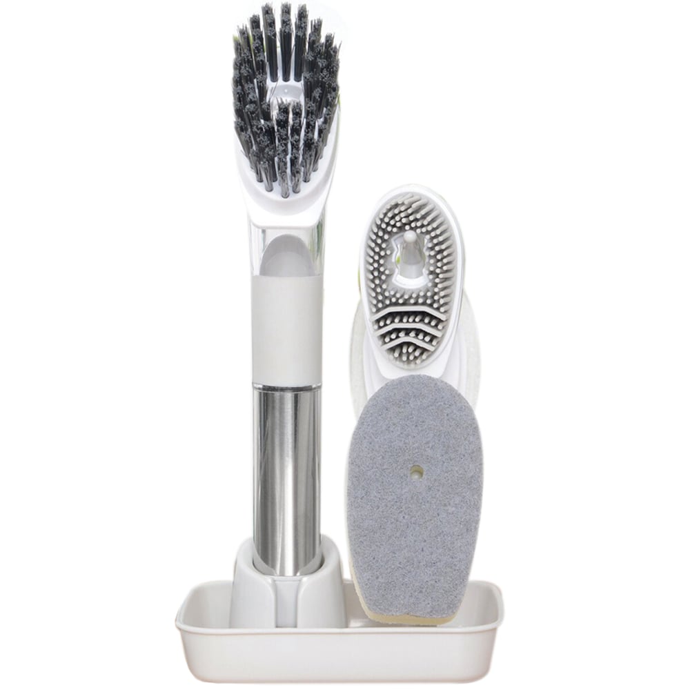 4 in 1 Refillable Dish Brush Image 1