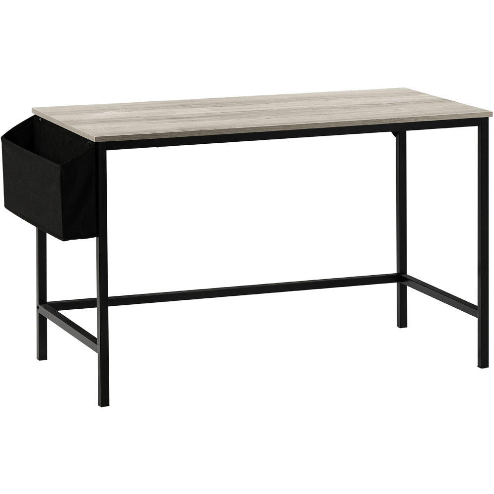 Vida Designs Brooklyn Grey Large Computer Desk Image 2