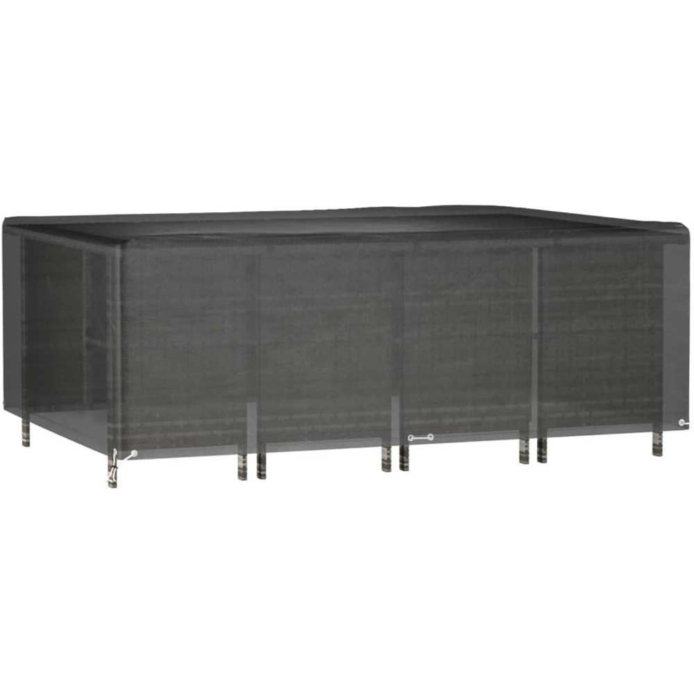 Walplus Rectangular Garden Furniture Cover with 12 Eyelets 80 x 180 x 240cm Image 8