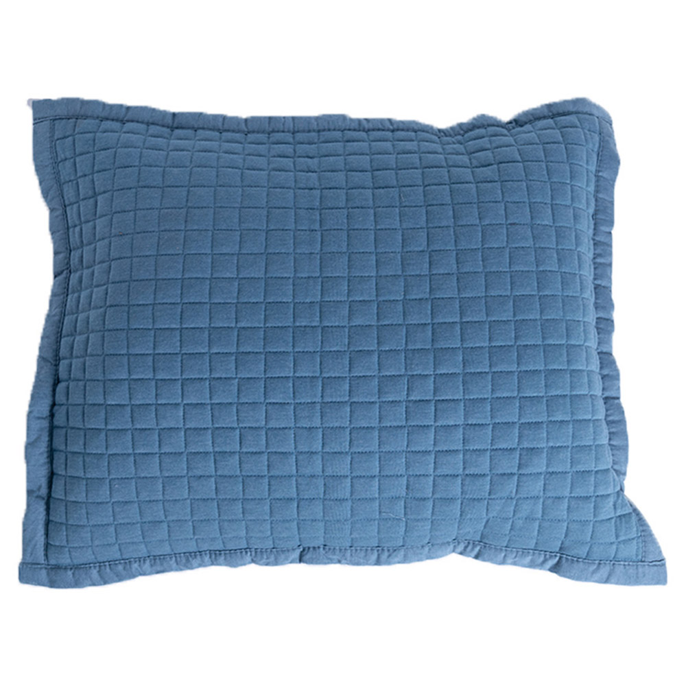Serene Blue Crompton Cobalt Cushion 40 x 50cm Image 1