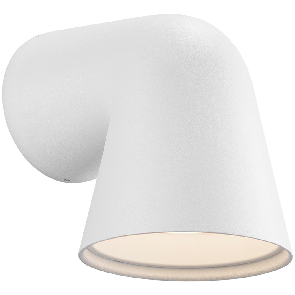 Nordlux Front Single White Wall Light Image 1