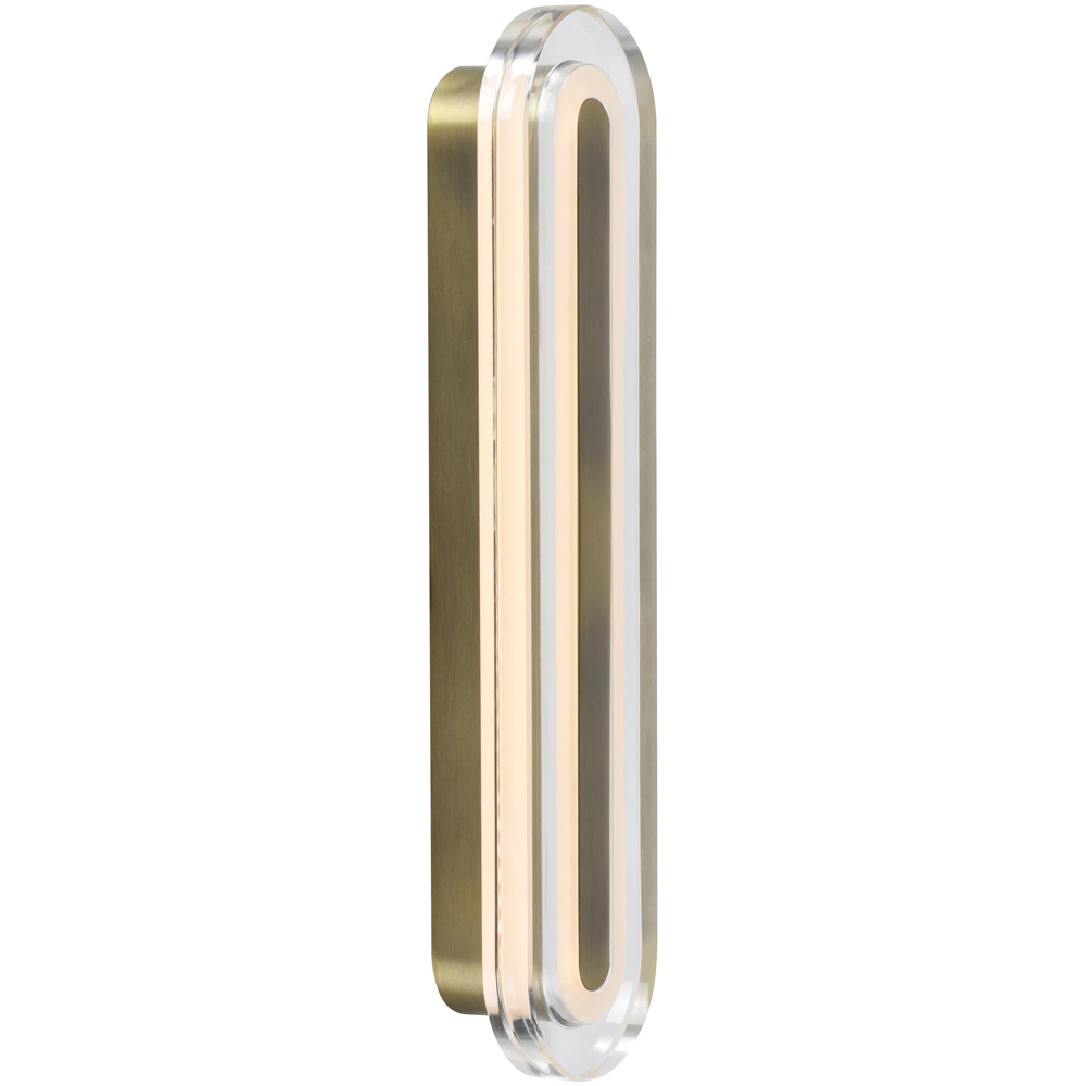 Nordlux Cavara Brass Wall Light Image 1