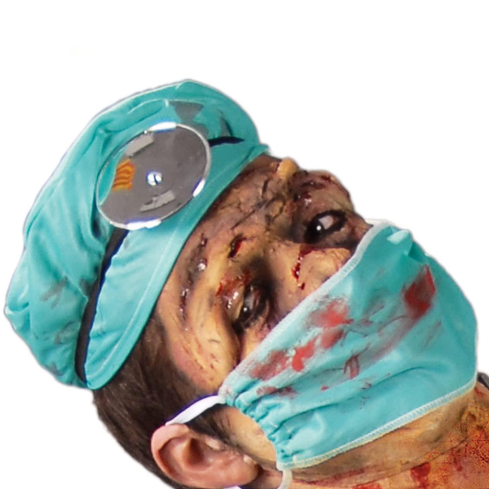 Fiestas Guirca Adult Zombie Surgeon Blue Costume Medium Image 3