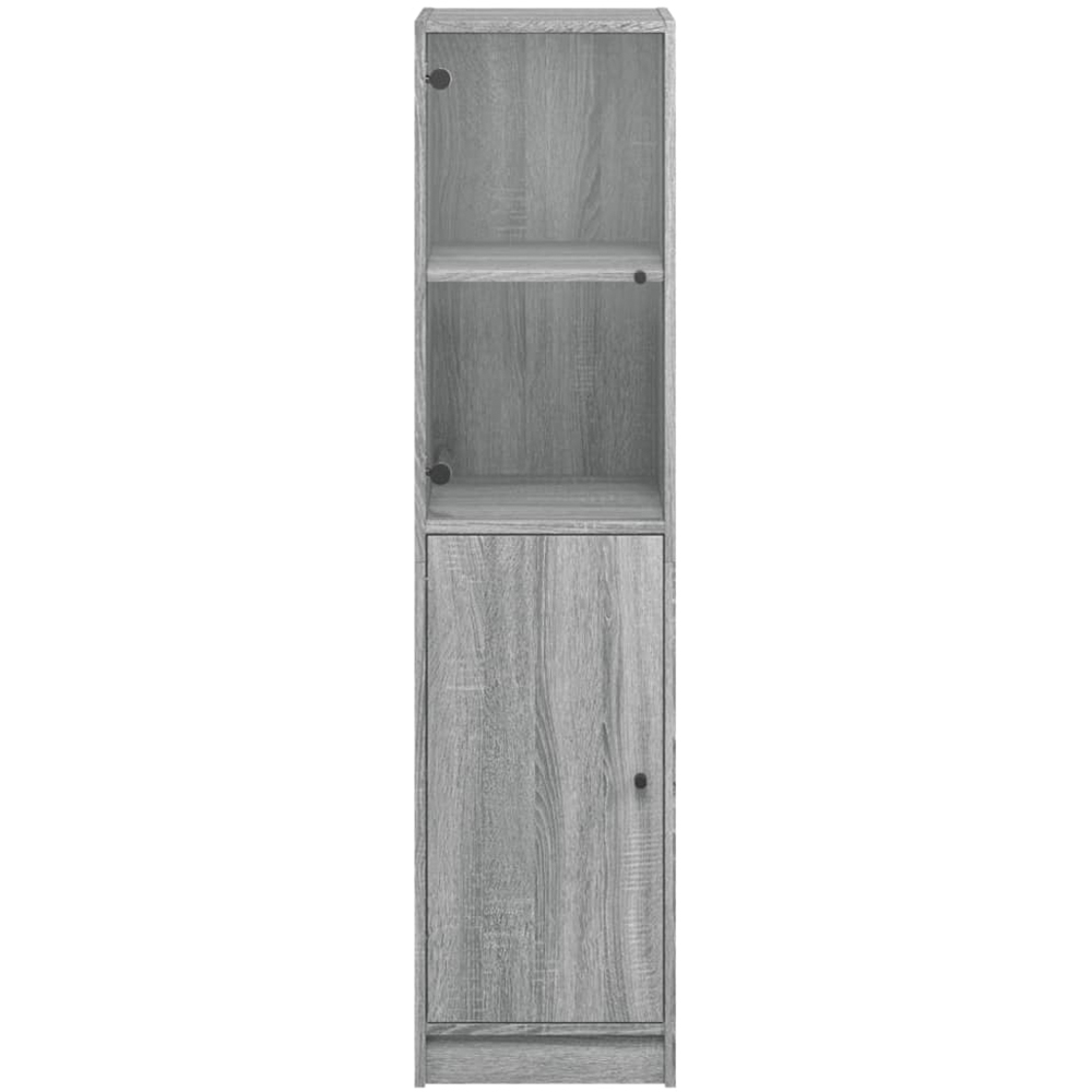 vidaXL 2 Door Grey Sonoma Highboard Image 6