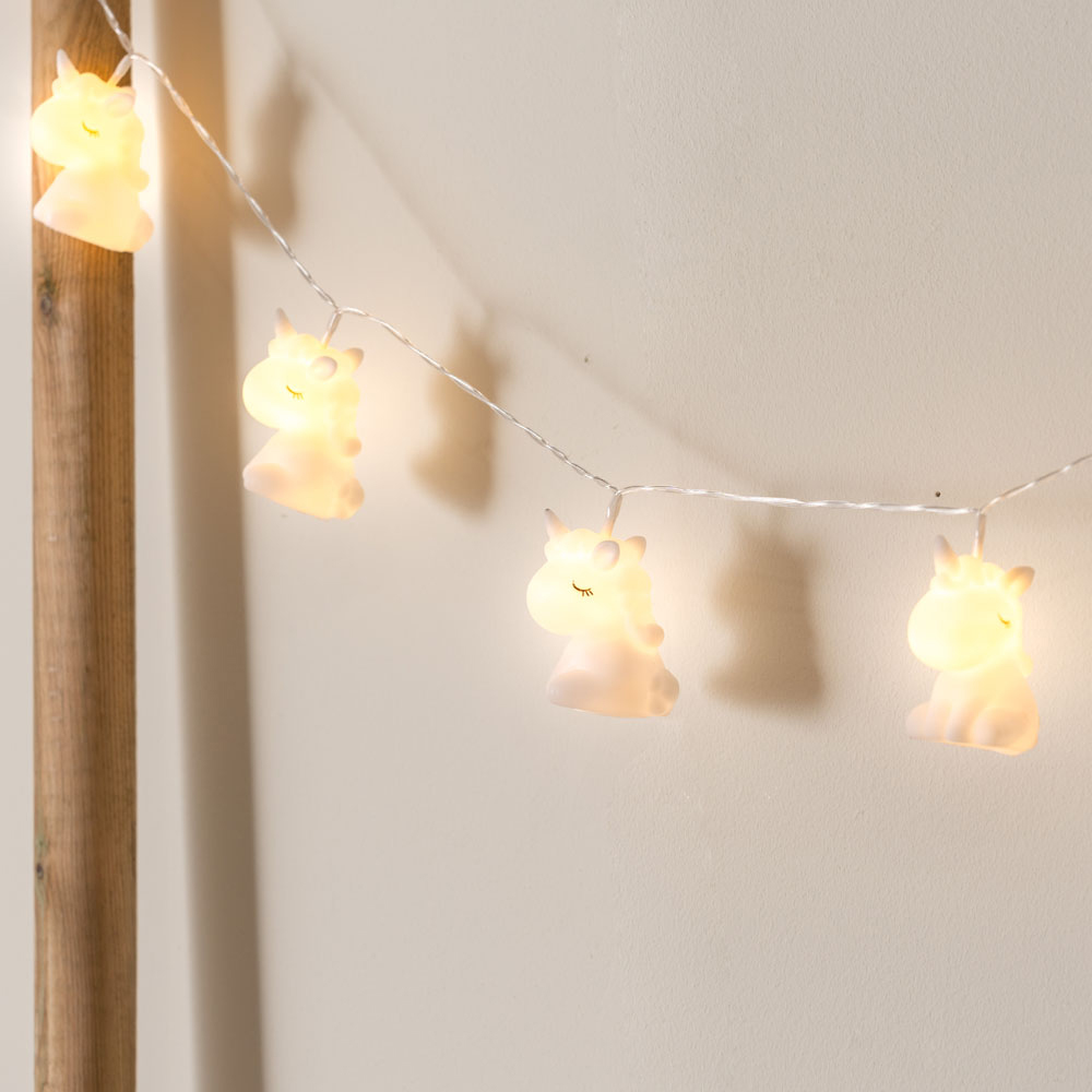ValueLights 10 Unicorn Fairy String Lights Image 3