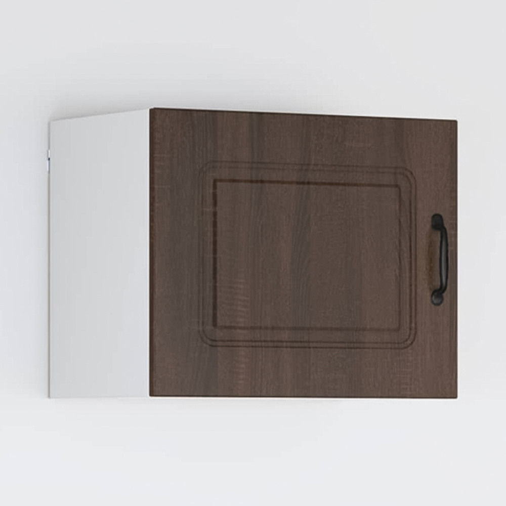 vidaXL Kalmar Single Door Brown Oak Wall Mounted Wide Kitchen Cabinet Image 1