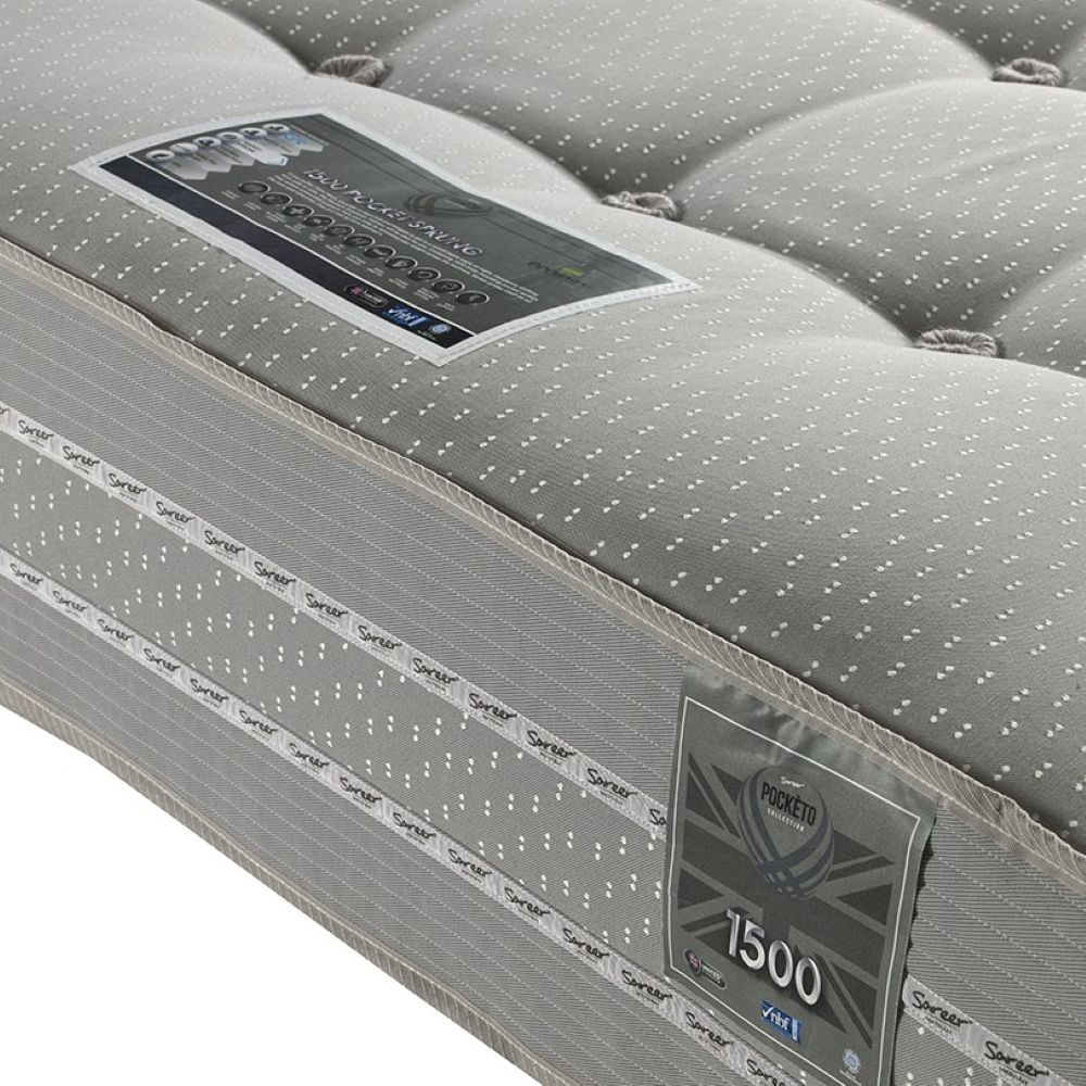 Sareer Matrah Double Pocketo 1500 Latex Foam Mattress Image 2