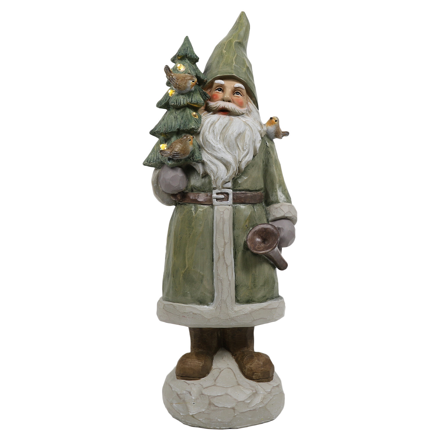 LED Christmas Santa - Green Image 1