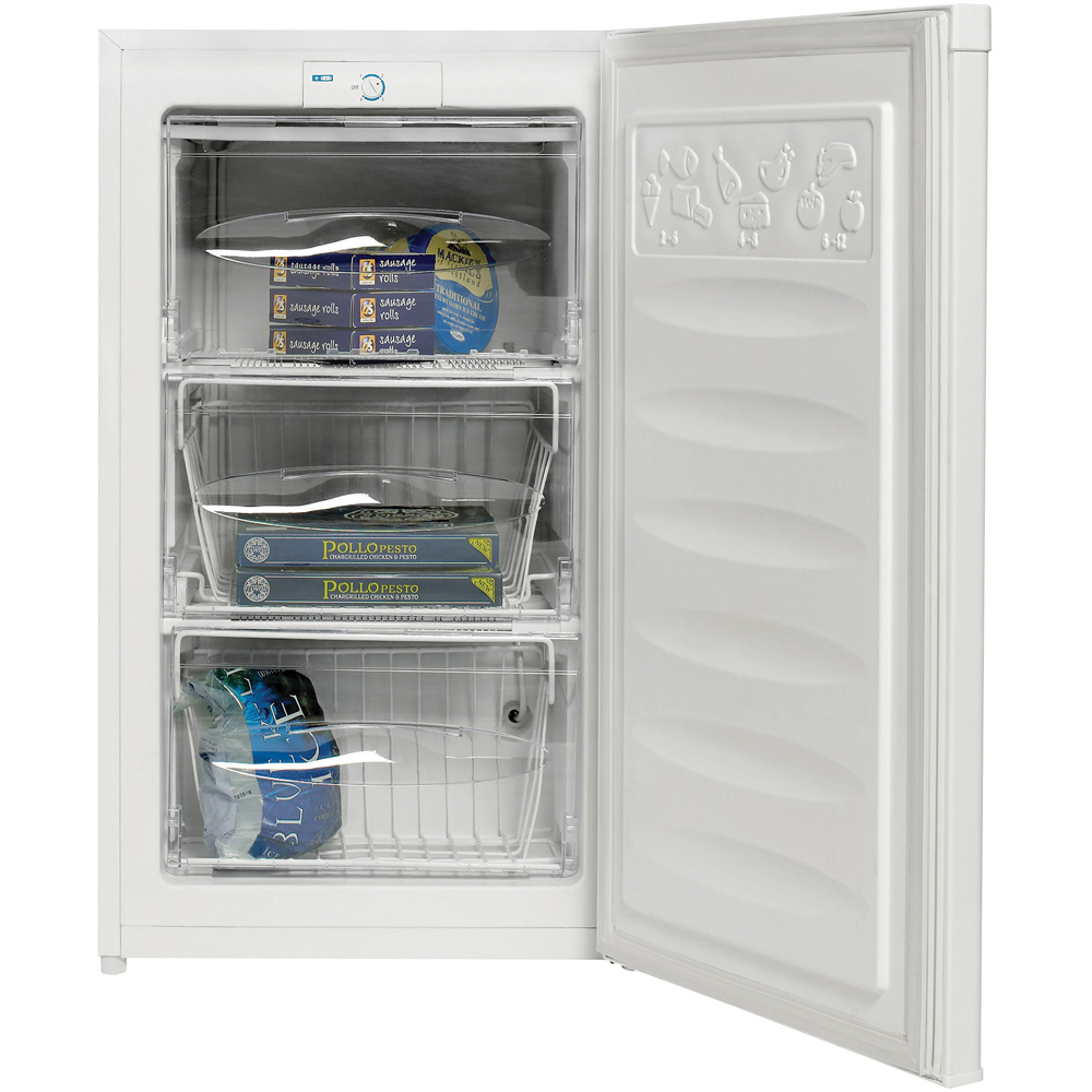 Igenix IGUFZ148W White 60L Undercounter Freezer Image 4