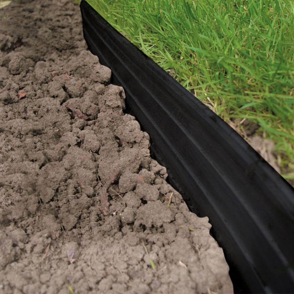 Swift Foundations Swift Edge 6m Black Garden Edging Image 2